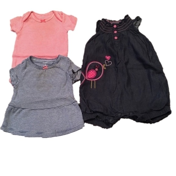 CARTER’S size 3 Months Romper & Tops Bundle - Picture 1 of 1